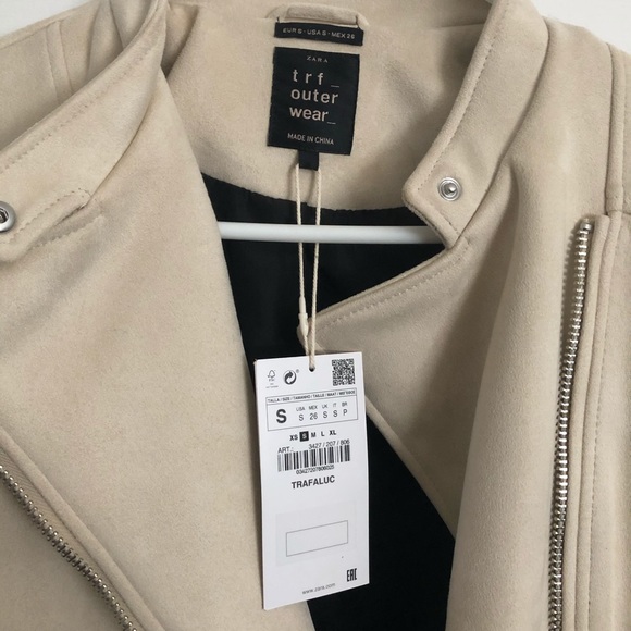 ZARA SUEDE JACKET - Picture 3 of 4